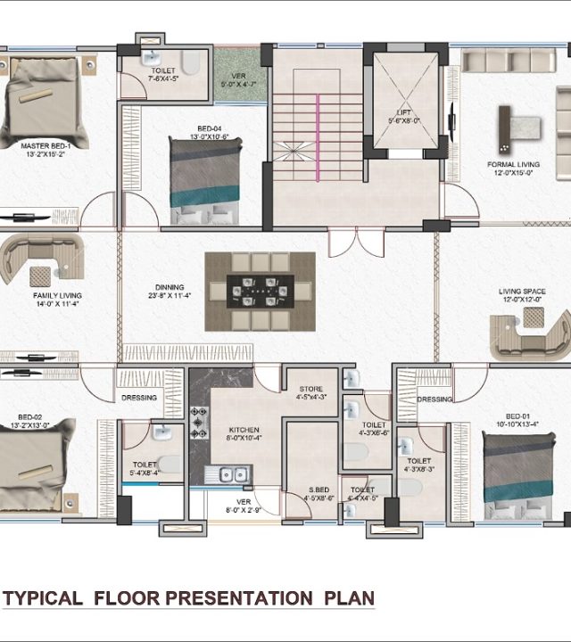 RedFin Camelia Floor